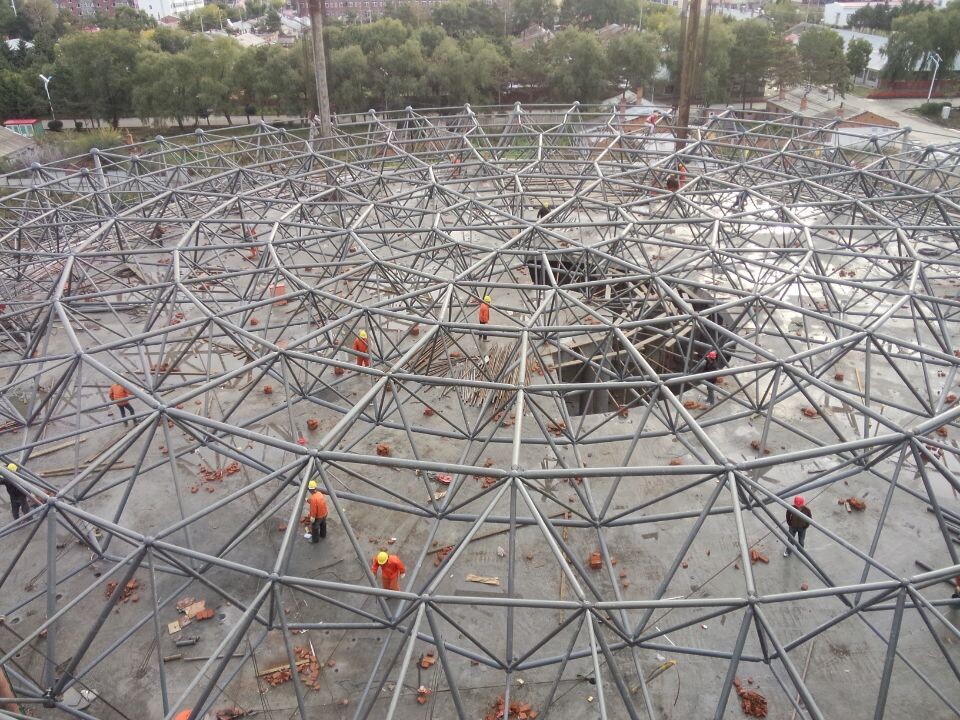 扎兰屯全民健身中心网架